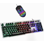 Set tastatura si mouse gaming Andowl QK809 USB iluminare RGB