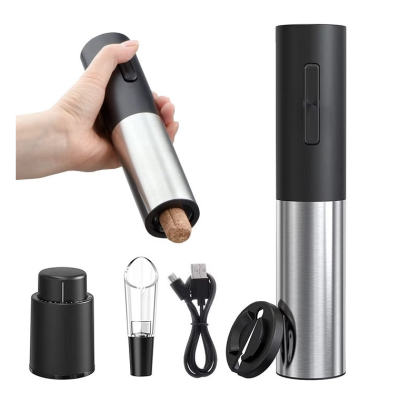 Set Tirbuson Electric 4 in 1 reincarcabil alimentare USB