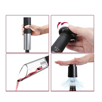 Set Tirbuson Electric 4 in 1 reincarcabil alimentare USB