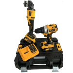 UB Set Trusa WERSTIL masina de gaurit si insurubat + polizor unghiular 2 acumulatori 36V