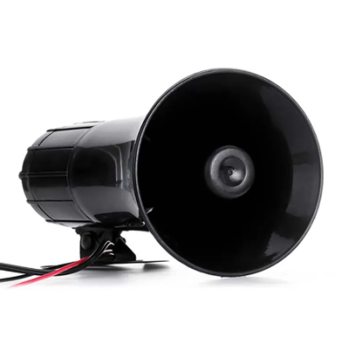 Sirena auto 5 melodii ES 500 cu microfon si functie de inregistrare 12V 100W