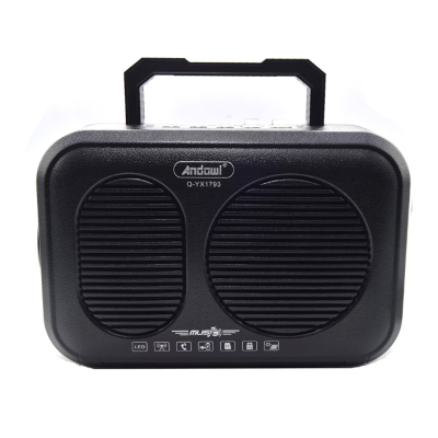 Sistem iluminare Q YX1793 LED 2 becuri USB MP3 BT