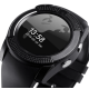Smartwatch V8 HandsFree Bluetooth 3.0 Micro SIM Android Camera 1.3MP Negru