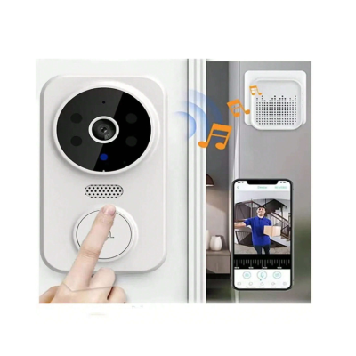 Sonerie inteligenta reincarcabila prin USB fără fir WiFi pentru interior si exterior