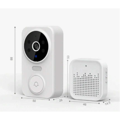 Sonerie inteligenta reincarcabila prin USB fără fir WiFi pentru interior si exterior