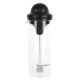 Spumator de lapte functioneaza cu baterii usor de utilizat 450 ml sticla negru/transparent