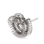 Spumator de lapte functioneaza cu baterii usor de utilizat 450 ml sticla negru/transparent