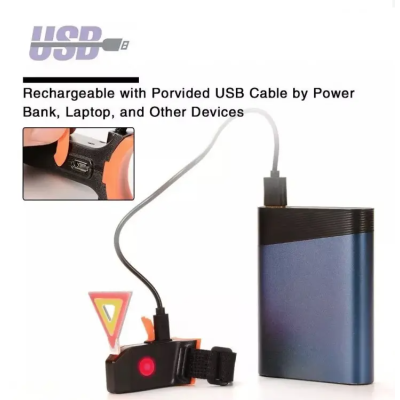 Stop bicicleta spate model triunghi