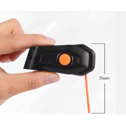 Stop spate pentru bicicleta 8821 cu LED GALBEN