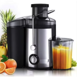 Storcator de fructe si legume 800W cu 2 viteze+Pulse Anti picurare,Negru/Inox