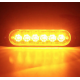 Stroboscop 6 LED lumini de avertizare pentru platforma  ATV  Tractor  Jeep  Off Road