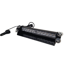 Stroboscop led auto 12 LED parbriz cob rosu albastru