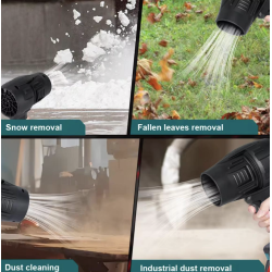 Suflanta aer portabila indepartare apa praf si zapada cu 2 acumulatori