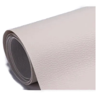 Sul autoadeziv din piele ecologica (imitatie piele) 0.75 x 2.5m ALB Cream