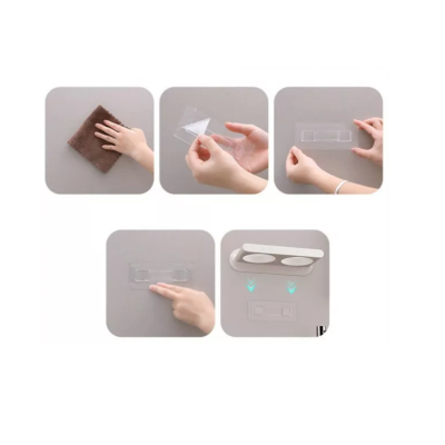 Suport auto adeziv de perete Q T150 pentru uscator de par si accesorii Culoare