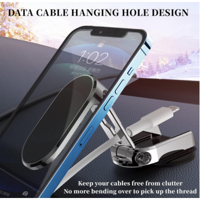 Suport auto magnetic pentru telefon cu rotire 360 grade universal