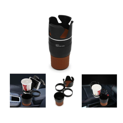 Suport Auto Multifunctional 5 in 1 pentru Pahar  Telefon  Ochelari