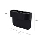 Suport auto multifunctional Car Valet  Negru