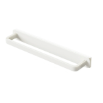 Suport autoadeziv pentru prosop retractabil 26.4 x 3 x 5.5 cm alb