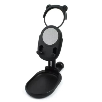 Suport de masa pliabil Andowl Q Z72 cu oglinda si suport pentru obiecte mici pentru smartphone