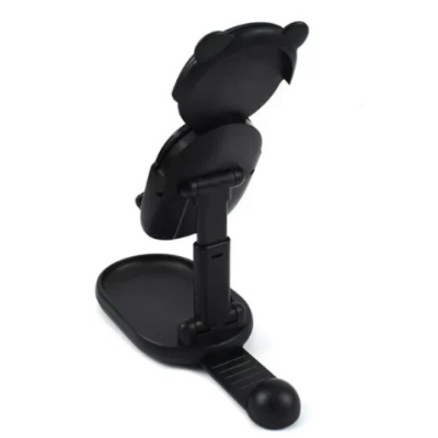 Suport de masa pliabil Andowl Q Z72 cu oglinda si suport pentru obiecte mici pentru smartphone