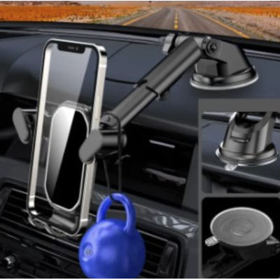 Suport de telefon auto cu ventuza RT 668 si rotire de 360