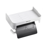 Suport multifunctional autoadeziv pentru hartie igienica