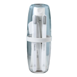 Suport Multifunctional Transparent pentru Periuta de Dinti 