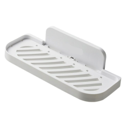 Suport pliabil pentru baie autoadeziv 36 x 15.3 cm alb