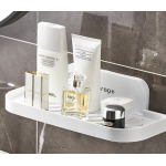 Suport pliabil pentru baie autoadeziv 36 x 15.3 cm alb