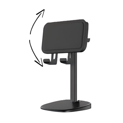 Suport Reglabil pentru Telefon/Tableta de birou cu suport pentru Casti Q-ZJ201