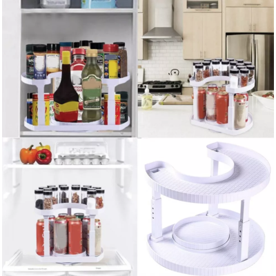 Suport rotativ cu 2 nivele pentru recipiente Spice Spinner