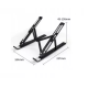 Suport tableta sau laptop plastic ABS reglaj 6 niveluri negru
