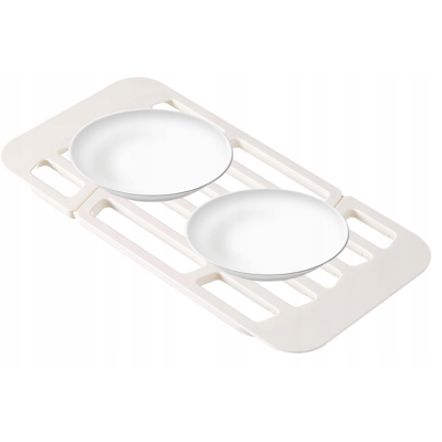 Suport telescopic pentru chiuveta alb 33x17cm