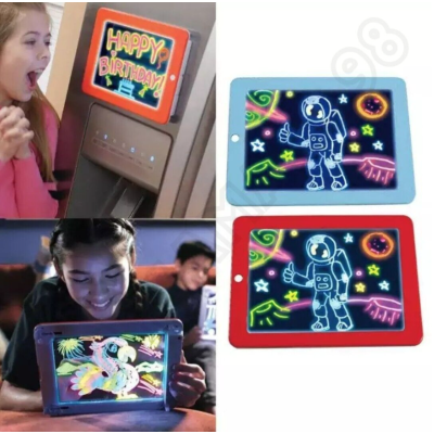 Tableta interactiva 3D tabla magica de desenat+accesorii