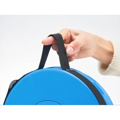 Taburet telescopic curcubeu albastru