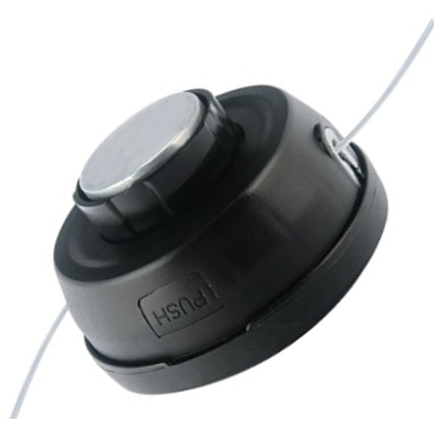 Tambur motocoasa cap metal universal NEGRU