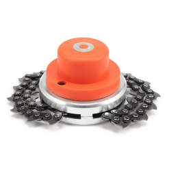 Tambur motocoasa universal MX153 cap ROSU CU FILET lant de drujba 2x12 dinti 25.4mm 