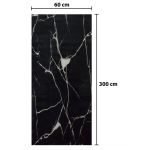 Tapet autoadeziv rola model marmura NEAGRA 300x60 cm