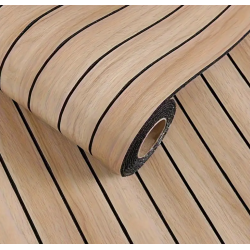 Tapet model riflaj lemn 3D MARO cu dungi 40 x 300cm