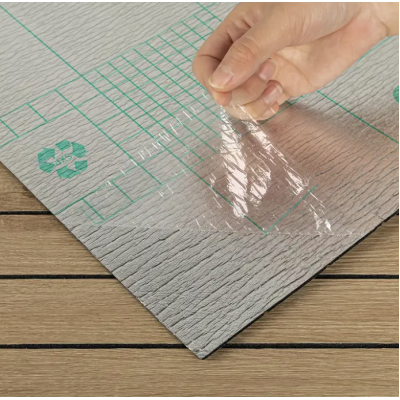 Tapet model riflaj lemn 3D MARO cu dungi 40 x 300cm