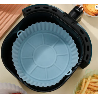 Tava silicon pentru Air Fryer friteuza prajit  copt multicolor