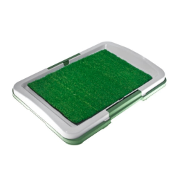 Tavita Toaleta cu iarba artificiala pentru animale Puppy Potty Pad