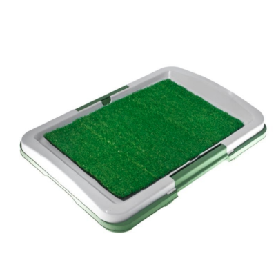 Tavita Toaleta cu iarba artificiala pentru animale Puppy Potty Pad