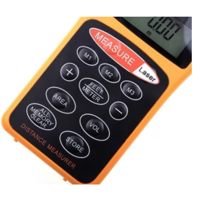 Telemetru electronic profesional cu Laser Andowl Q C3007 portocaliu