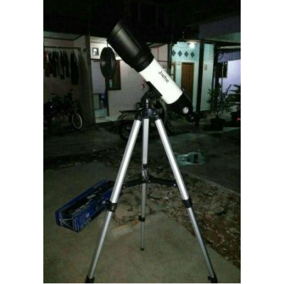 Telescop 500 x 80 mm cu refractie astronomica inalta definitie