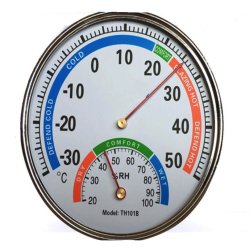 Termometru cu higrometru analogic TH101Bb OR