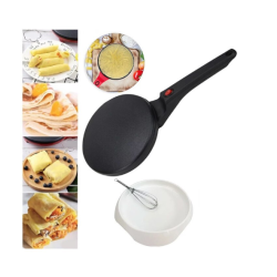 Tigaia electrica pentru clatite 20 cm NEAGRA