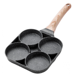 Tigaie antiaderenta cu 4 compartimente in forma de cerc