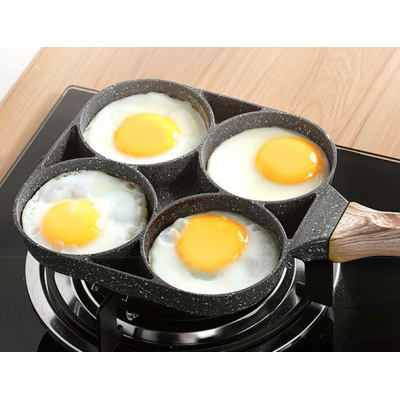 Tigaie antiaderenta cu 4 compartimente in forma de cerc